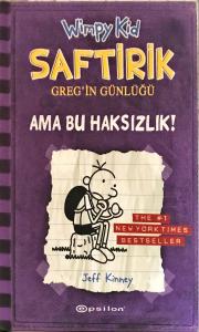 Saftirik Greg'in Günlüğü 5. Kitap- Ama Bu Haksızlık ( ciltli) Saftirik Greg'in Günlüğü 5. Kitap- Ama Bu Haksızlık ( ciltli)
