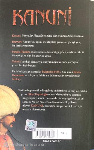 Kanuni Kılıcın Yapamadığını Adalet Yapar Okay Tiryakioğlu Timaş Yayınl