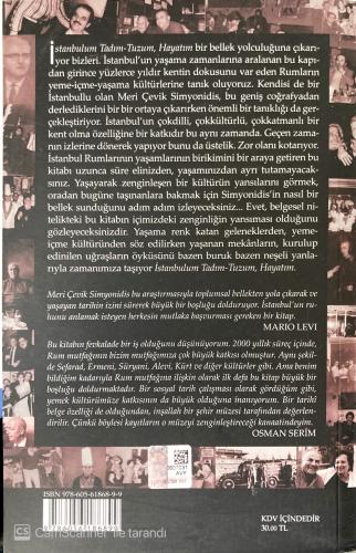 İstanbul'um Tadım, Tuzum, Hayatım Meri Çevik Simyonidis Som Kitap