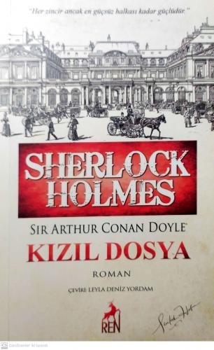 Sherlock Holmes - Kızıl Dosya Sır Arthur Conan Doyle Ren