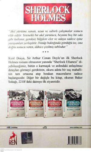 Sherlock Holmes - Kızıl Dosya Sır Arthur Conan Doyle Ren