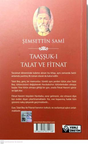 Taaşşuk-ı Talat ve Fitnat Şemsettin Sami Mavi Çatı Yayınları