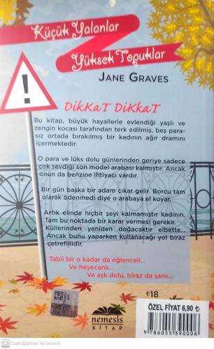 Küçük Yalanlar Yüksek Topuklar Jane Graves Nemesis Kitap