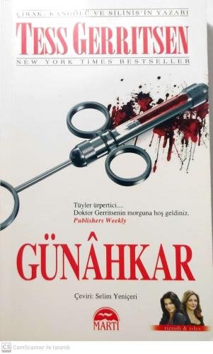 Günahkar Tess Gerritsen Martı Yayınevi