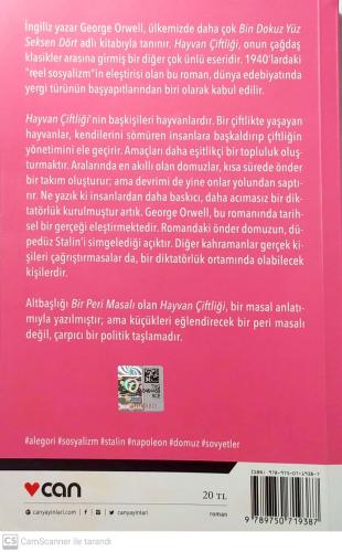 Hayvan Çiftliği George Orwell Can Yayınları