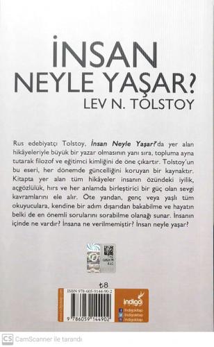 İnsan Neyle Yaşar? Tolstoy indigo Kitap