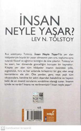 İnsan Neyle Yaşar? Tolstoy indigo Kitap