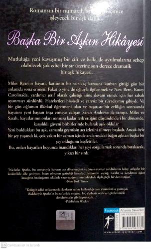 Başka Bir Aşkın Hikayesi Nicholas Sparks Artemis Yayınları