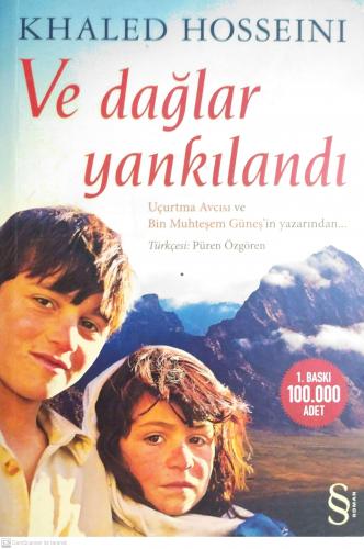 Ve Dağlar Yankılandı Khaled Hosseini Everest Yayınları