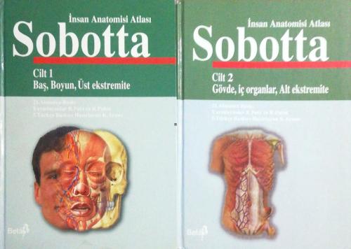 Anatomi 1-2 J.Sobotta Beta Basım Yayım