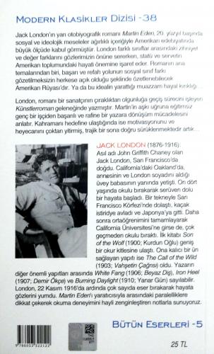 Martin Eden Jack London Türkiye İş Bankası Kültür Yayınları