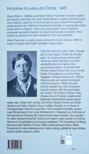 Mutlu Prens Oscar Wilde Türkiye İş Bankası Kültür Yayınları
