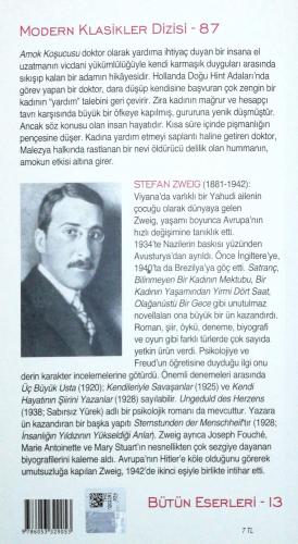 Amok Koşucusu Stefan Zweig Türkiye İş Bankası Kültür Yayınları