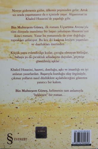 Bin Muhteşem Güneş Khaled Hosseini Everest Yayınları