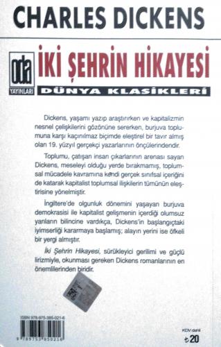 İki Şehrin Hikayesi Charles Dickens Oda