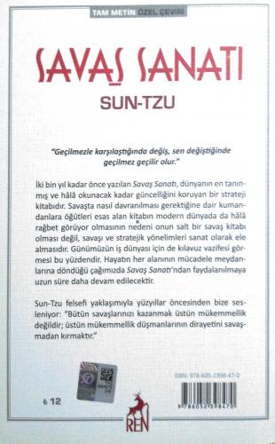 Savaş Sanatı Sun Tzu Ren