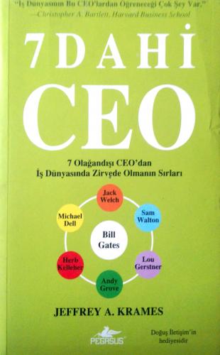 7 Dahi Ceo Jeffrey A. Krames Pegasus Yayıncılık