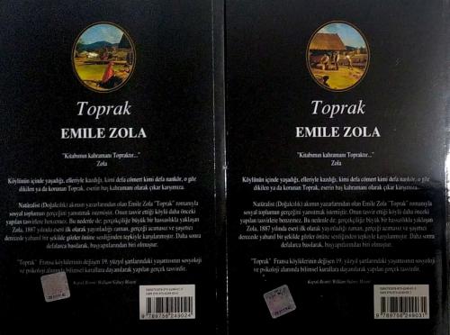 Toprak 1 ve Toprak 2 Emile Zola İlya İzmir Yayınevi