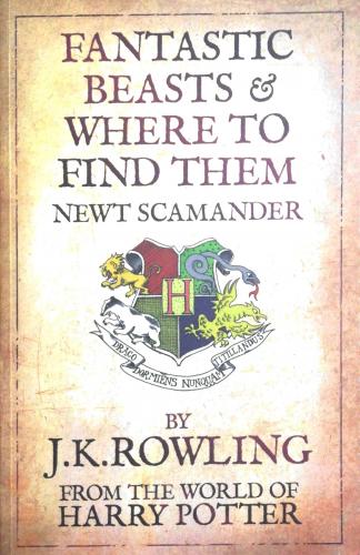 Fantastic Beasts & Where to Find Them / Newt Scamander J.K.Rowling Obs