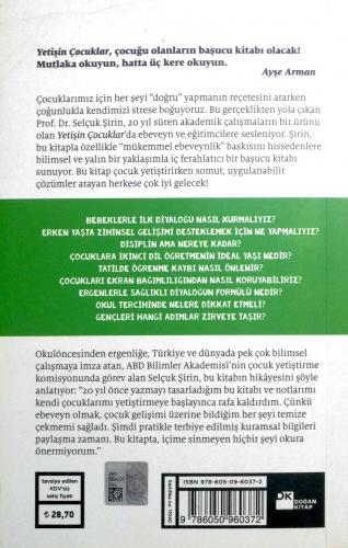 Yetişin Çocuklar Bebeklikten Ergenliğe Çocuk Yetiştirme Kılavuzu Selçu