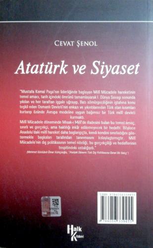 Atatürk ve Siyaset Cevat Şenol Halk Kitabevi