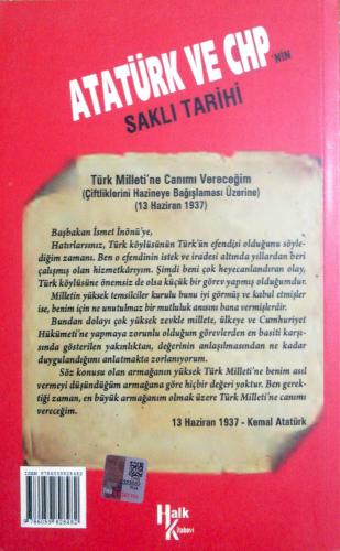 Atatürk ve CHP'nin Saklı Tarihi Ali Kuzu Halk Kitabevi