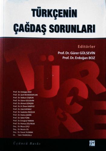 Türkçenin Çağdaş Sorunları Gazi Kitabevi