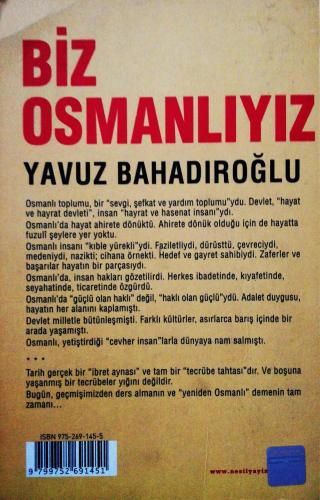 Biz Osmanlıyız Yavuz Bahadıroğlu Nesil