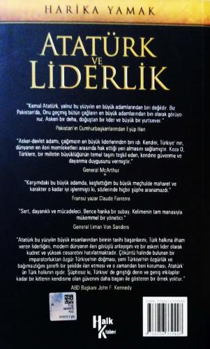 Atatürk ve Liderlik Harika Yamak Halk Kitabevi