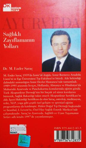 Ayurveda/Sağlıklı Zayıflamanın Yolları Dr. M. Ender Saraç Doğan Egmont