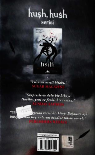 Çığlık (Ciltli) Hush Hush Serisi 2. Kitap Becca Fitzpatrick Pegasus Ya