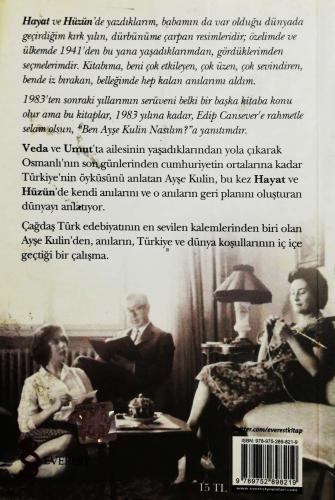 Hüzün Dürbünümde Kırk Sene-2. Kitap (1964-1983) Ayşe Kulin Everest Yay