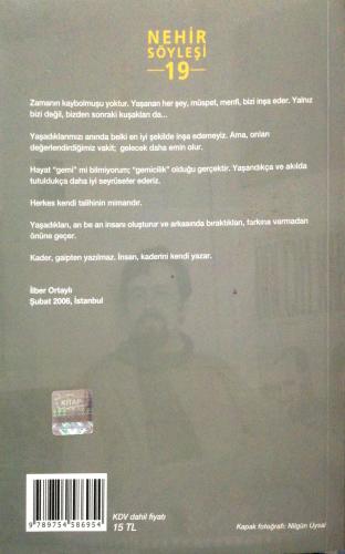 İlber Ortaylı Kitabı / Zaman Kaybolmaz Türkiye İş Bankası Kültür Yayın