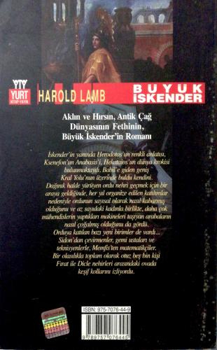 Dünyanın Sonuna Yolculuk Büyük İskender Harold Lamb Yurt Kitap-Yayın