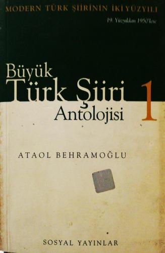 Büyük Türk Şiiri Antolojisi 1 Sosyal