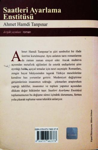Saatleri Ayarlama Enstitüsü Ahmet Hamdi Tanpınar Dergah