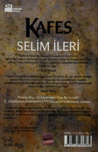 Kafes/II. Abdülhamit Döneminden 1990'lara Selim İleri Doğan Kitap