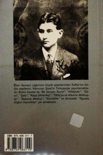 Taşrada Düğün Hazırlıkları Franz Kafka Cem Yayınevi