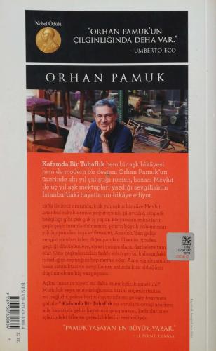 Kafamda Bir Tuhaflık Orhan Pamuk Yapı Kredi Yayınları