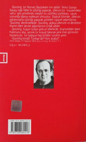 Quisling Cephesi / Bütün Yazıları 2 Uğur Mumcu Uğur Mumcu Araştırma Ga