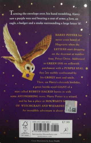 Harry Potter and the Philosopher's Stone J. K. Rowling Bloomsbury