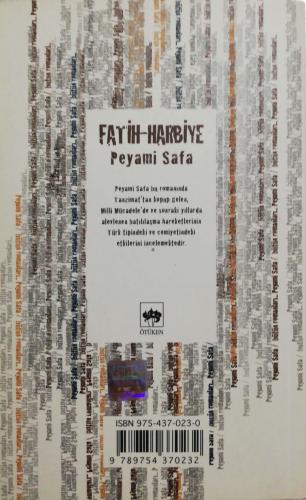 Fatih-Harbiye Peyami Safa Ötüken