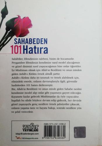 Sahabeden 101 Hatıra Prof.Dr.M.Yaşar Kandemir Zafer Yayınları