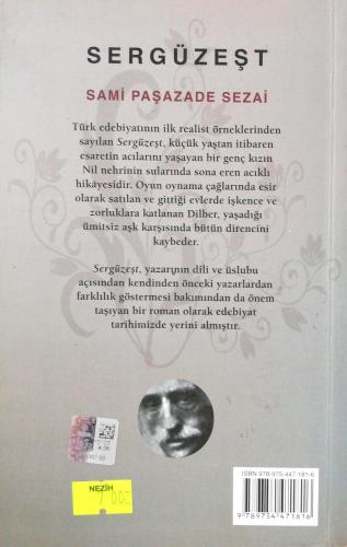 Sergüzeşt Samipaşazade Sezai Özgür Yayınları