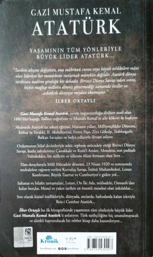 Gazi Mustafa Kemal Atatürk İlber Ortaylı Kronik