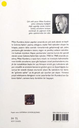 Gülünesi Aşklar mılan kundera Can Yayınları