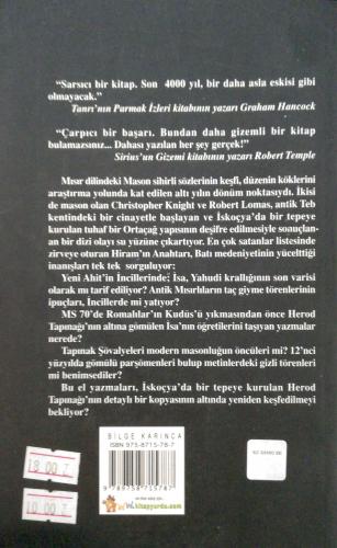 Hiramın Anahtarı Robert Lomas Bilge Karınca