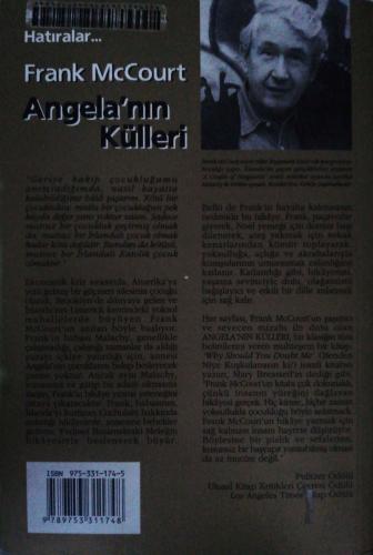 Angela'nın Külleri Frank Mccourt Epsilon Yayıncılık