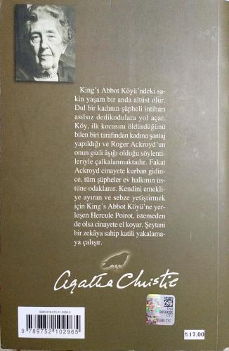 Roger Ackroyd Cinayeti Agatha Christie Altın Kitaplar