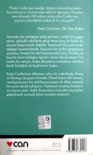 Veronika Ölmek İstiyor Paulo Coelho Can Roman